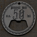 Pennsic War 50 Medallion