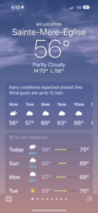 Weather July 5th - 15th